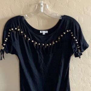 Black Boston Proper XS top